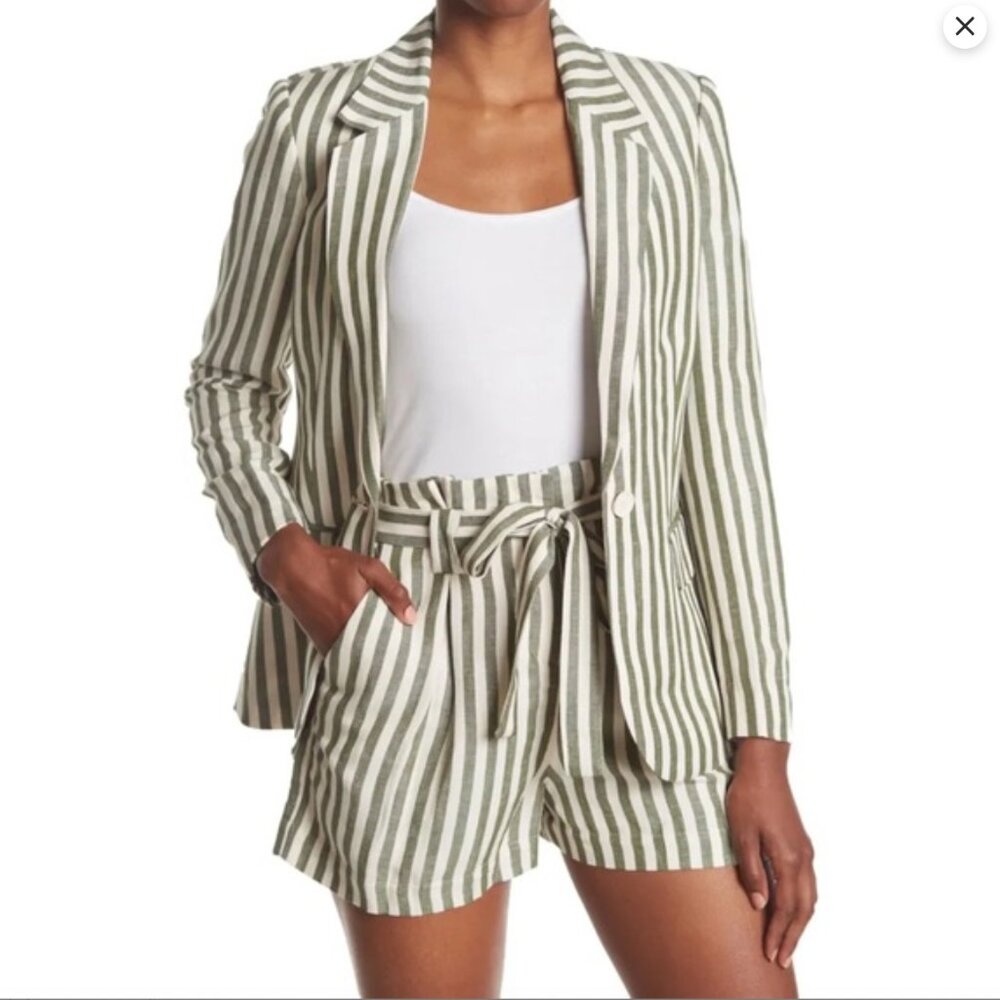 L'agence Stripe Sout Blazer